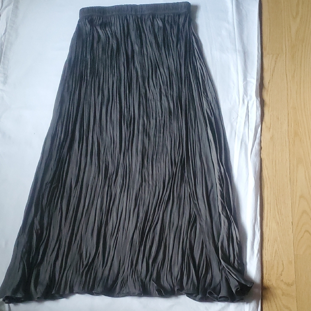 ZARA Gray Pleated Skirts Size M/L - Picture 3 of 8